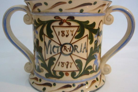 porcelain loving cup made for Queen Victoria s 1897 diamond jubilee